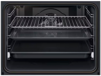 Духовой шкаф Electrolux LOF6P16Z, пиролиз, телескопы, черный (Италия)