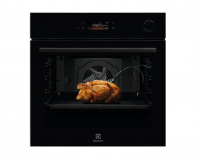 Духовой шкаф с паром Electrolux COC8E39Z SteamCrisp, термощуп, телескопы, TFT дисплей, черный (Италия)