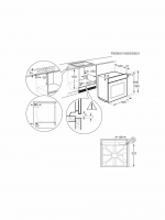 Духовой шкаф с паром Electrolux COD8H39Z SteamBake, термощуп, телескопы, TFT дисплей, черный (Италия)