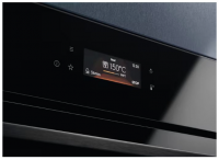 Духовой шкаф с паром Electrolux COD8H39Z SteamBake, термощуп, телескопы, TFT дисплей, черный (Италия)