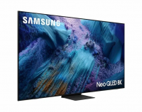 Телевизор QLED Samsung QE98QN990FUXRU, Mini LED, 8K Ultra HD, 120 Гц, Smart TV, черный/серый