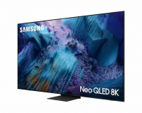Телевизор QLED Samsung QE98QN990FUXRU, Mini LED, 8K Ultra HD, 120 Гц, Smart TV, черный/серый