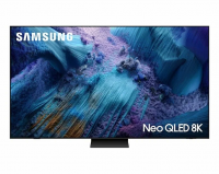 Телевизор QLED Samsung QE98QN990FUXRU, Mini LED, 8K Ultra HD, 120 Гц, Smart TV, черный/серый