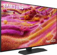 Телевизор QLED Samsung QE65QN90FAUXRU, Mini LED, 4K Ultra HD, 120 Гц, Smart TV, черный