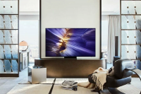 Телевизор OLED Samsung QE55S90FAUXRU, Smart TV, 4K UHD, черный