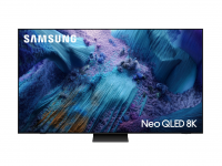 Телевизор QLED Samsung QE75QN990FUXRU, Mini LED, 8K Ultra HD, 120 Гц, Smart TV, черный/серый