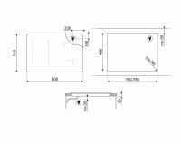 Варочная панель индукционная Smeg SI1M24854D, черный