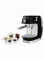 Кофеварка рожковая Smeg ECF03BLEU, чёрный