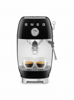 Кофеварка рожковая Smeg ECF03BLEU, чёрный