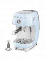 Кофеварка рожковая Smeg ECF03PBEU, пастельный голубой