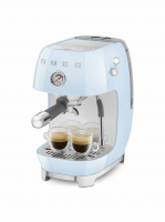 Кофеварка рожковая Smeg ECF03PBEU, пастельный голубой