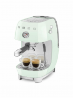 Кофеварка рожковая Smeg ECF03PGEU, пастельный зелёный