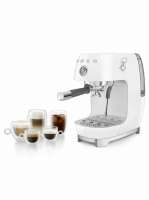 Кофеварка рожковая Smeg ECF03WHEU, белый