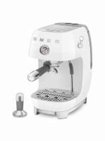 Кофеварка рожковая Smeg ECF03WHEU, белый
