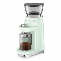 Кофемолка Smeg CGF03PGEU, регулировка степени помола, пастельный зеленый