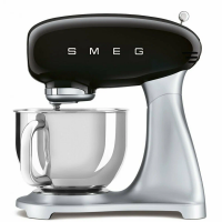Миксер планетарный Smeg Style 50's SMF04BLEU, литой алюминий, чёрный