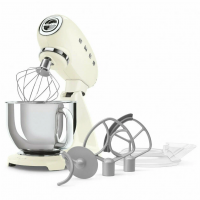 Миксер планетарный Smeg Style 50's SMF05CREU, планетарный, кремовый