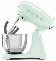 Миксер планетарный Smeg Style 50's SMF05PGEU, литой алюминий, пастельно-зелёный