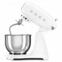 Миксер планетарный Smeg SMF05WHEU, литой алюминий, белый
