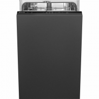 Посудомоечная машина встраиваемая Smeg ST4522DIN, полностью встраиваемая, 9 комплектов, 45 см