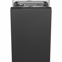 Посудомоечная машина встраиваемая Smeg ST4533CIN, конденсационная сушка, 10 комплектов, 45 см