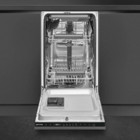 Посудомоечная машина встраиваемая Smeg ST4533CIN, конденсационная сушка, 10 комплектов, 45 см