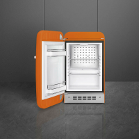 Холодильник однокамерный Smeg FAB5LOR6, оранжевый