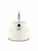 Чайник со свистком Smeg WKF01CR, кремовый