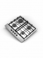 Встраиваемая газовая панель Evelux HEG 633 X, нержавеющая сталь