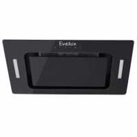 Вытяжка встраиваемая Evelux Arvid 60 BG, ширина 60 см, производительность 950 м3/ч, 3 скорости, черный