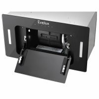 Вытяжка встраиваемая Evelux Arvid 60 BG, ширина 60 см, производительность 950 м3/ч, 3 скорости, черный
