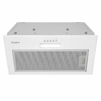 Вытяжка встраиваемая Evelux Dino 60 W, ширина 60 см, производительность 750 м3/ч, 3 скорости, белый