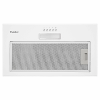 Вытяжка встраиваемая Evelux Dino 60 W, ширина 60 см, производительность 750 м3/ч, 3 скорости, белый