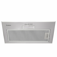 Вытяжка встраиваемая Evelux Dino 60 X, ширина 60 см, производительность 750 м3/ч, 3 скорости, нержавеющая сталь