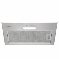 Вытяжка встраиваемая Evelux Dino 60 X, ширина 60 см, производительность 750 м3/ч, 3 скорости, нержавеющая сталь