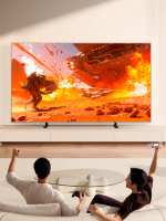 Телевизор QLED TCL 75A400 Pro, QD-Mini LED, 4K UltraHD, 144 Гц, Smart TV (Google TV) бежевый (2026г.)