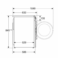 Стиральная машина Bosch WGG244Z2BY, белый/черный