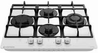 Варочная панель газовая Meferi MGH604WH GLASS ULTRA, белый