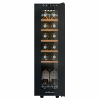 Винный шкаф Meyvel MV12-CBF1, черный
