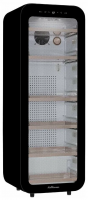 Холодильник для косметики Meyvel MD105-Black, черный, лекарств и напитков (бьюти-холодильник черный на 105 литров)