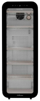 Холодильник для косметики Meyvel MD105-Black, черный, лекарств и напитков (бьюти-холодильник черный на 105 литров)