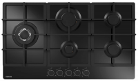 Варочная панель газовая MEFERI GLASS ULTRA MGH905BK, черный
