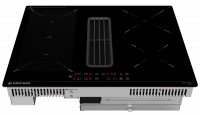 Варочная панель индукционная с вытяжкой MEFERI XSMART60BK ULTRA, черный