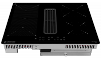 Варочная панель индукционная с вытяжкой MEFERI XSMART60BK ULTRA, черный