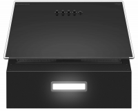 Вытяжка наклонная MEFERI AIRBOX45BK LIGHT, черный