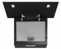 Вытяжка наклонная MEFERI AIRBOX60BK LIGHT, черный