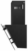 Вытяжка наклонная MEFERI AIRBOX60BK LIGHT, черный
