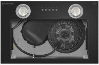 Встраиваемая вытяжка MEFERI INBOX45BK LIGHT, черный