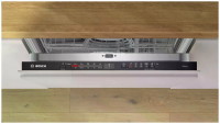 Посудомоечная машина встраиваемая Bosch SMV2HTX08E, инвертор, теплообменник, луч на полу, полноразмерная