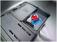 Посудомоечная машина встраиваемая Bosch SMV2HTX08E, инвертор, теплообменник, луч на полу, полноразмерная